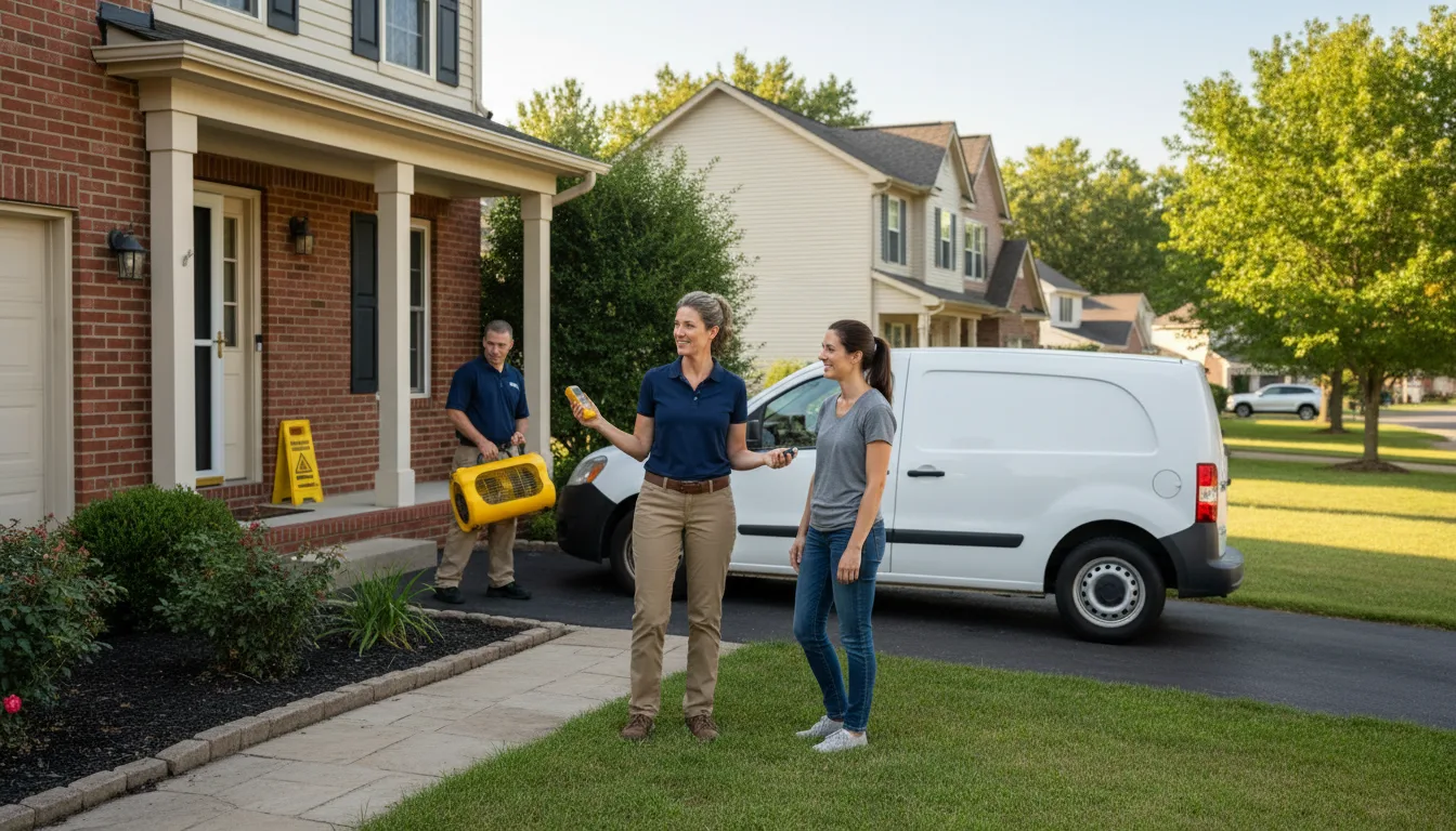 Water restoration image for Home Water Damage Repair in Niota, TN